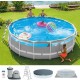 Piscina fuoriterra Intex 26730 Prism Clearview Premium 488 x 122 cm pompa